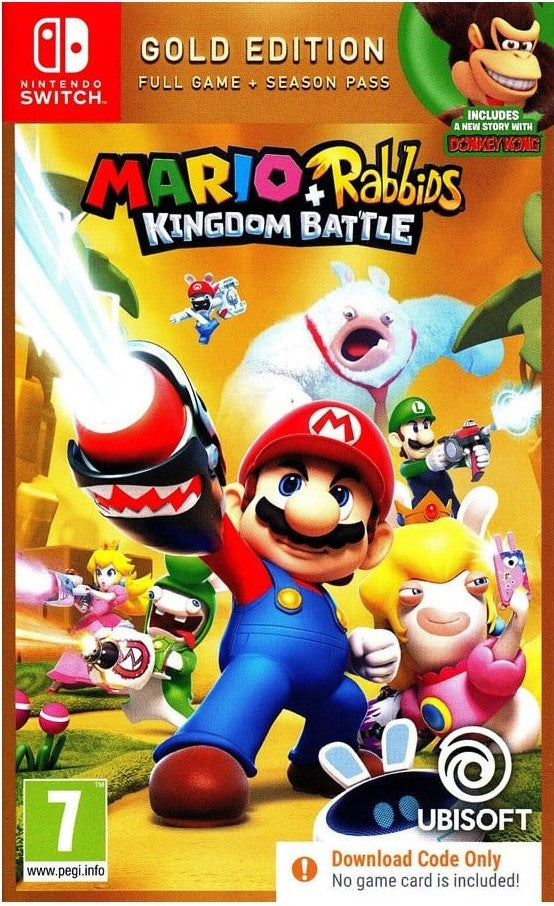 Mario & Rabbids Kingdom Battle Gold Edition Switch UK Digital Key Mario & Rabbids Kingdom Battle Gold Edition Switch UK Digital Key